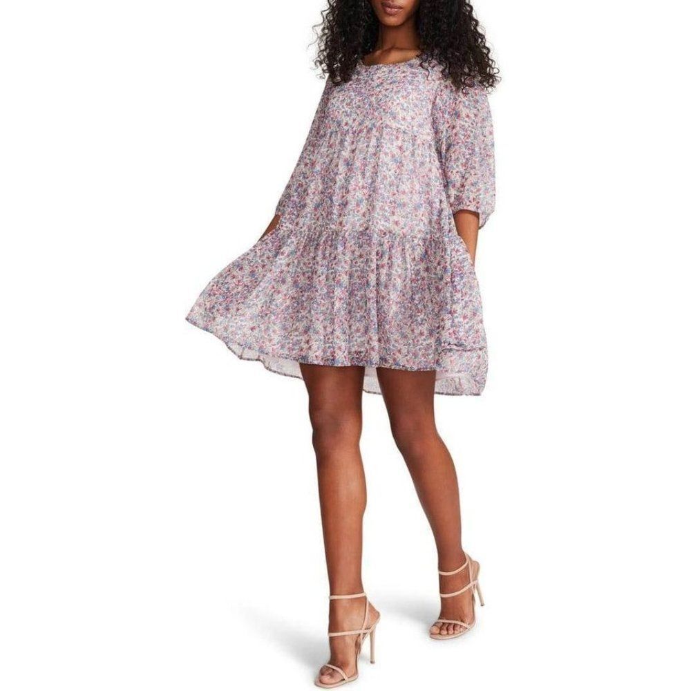 BB Dakota By Steve Madden Floral Cottagecore Dress Small NWT